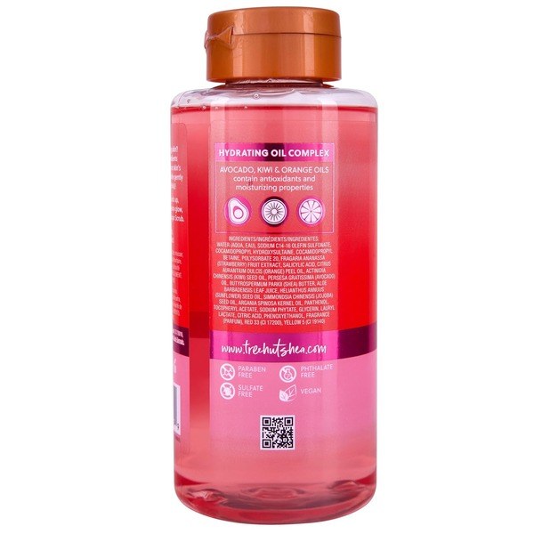 Tree Hut Tree Hut Strawberry Foaming Gel Wash - Back View - for Sale in Kenya