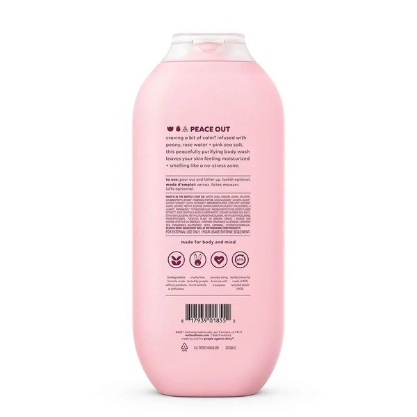 Method Method Body Wash, Pure Peace - Back View - for Sale in Kenya