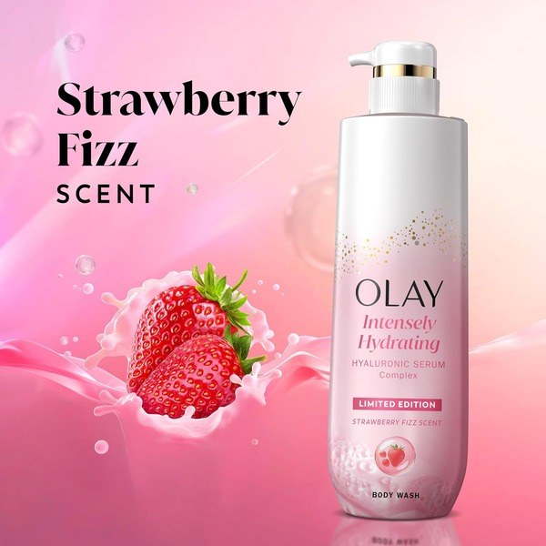 Olay Olay Hyluronic Body Wash Strawberry Summer Fizz Scent (Limited Edition) - Ingredients View - for Sale in Kenya