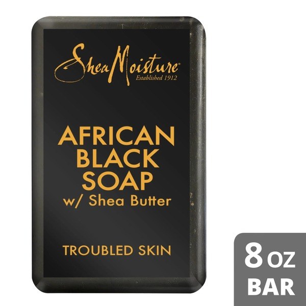 Shea Moisture SheaMoisture Bar Soap African Black Soap 8 oz - Front View - for Sale in Kenya