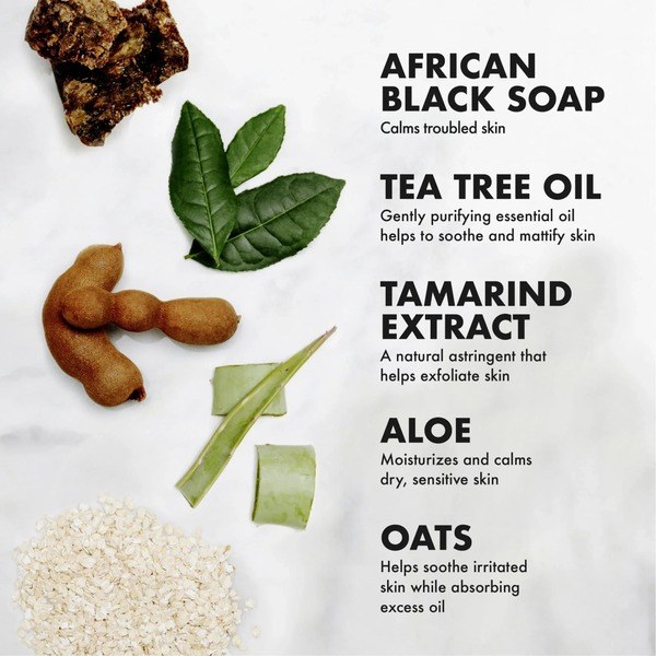 Shea Moisture SheaMoisture Bar Soap African Black Soap 8 oz - Ingredients View - for Sale in Kenya