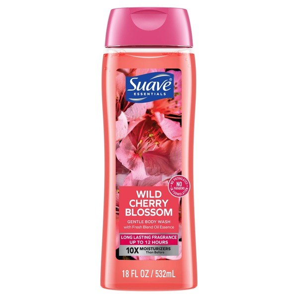 Suave Suave Wild Cherry Blossom Body Wash - Front View - for Sale in Kenya