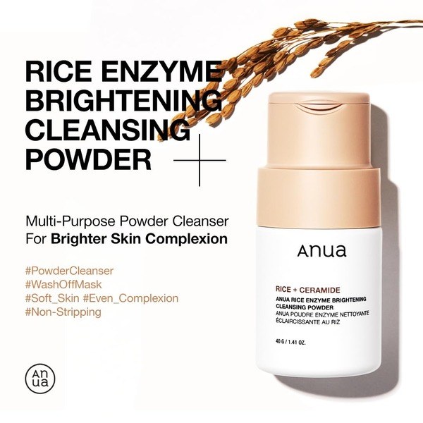 ANUA ANUA RICE ENZYME BRIGHTENING CLEANSING POWDER - Ingredients View - for Sale in Kenya