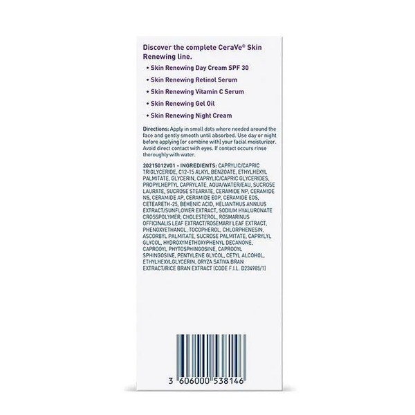 Cerave Cerave Skin Renewing Gel Oil - Angle View - for Sale in Kenya