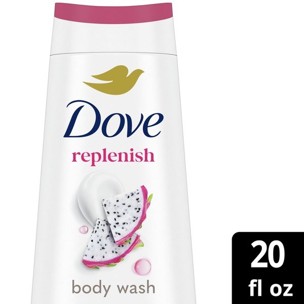 Dove Dove Dragon Fruit and Coconut Cream Body Wash - Back View - for Sale in Kenya