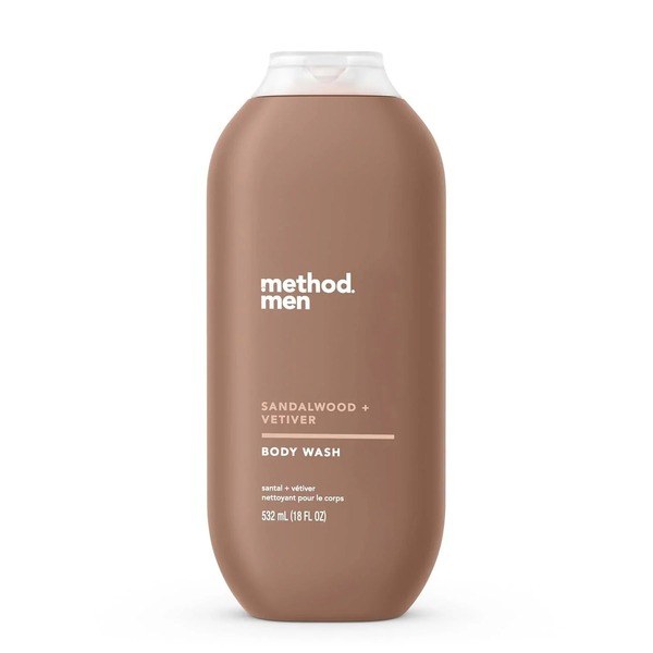 Method Method Men Body Wash, Sandalwood + Vetiver - Front View - for Sale in Kenya