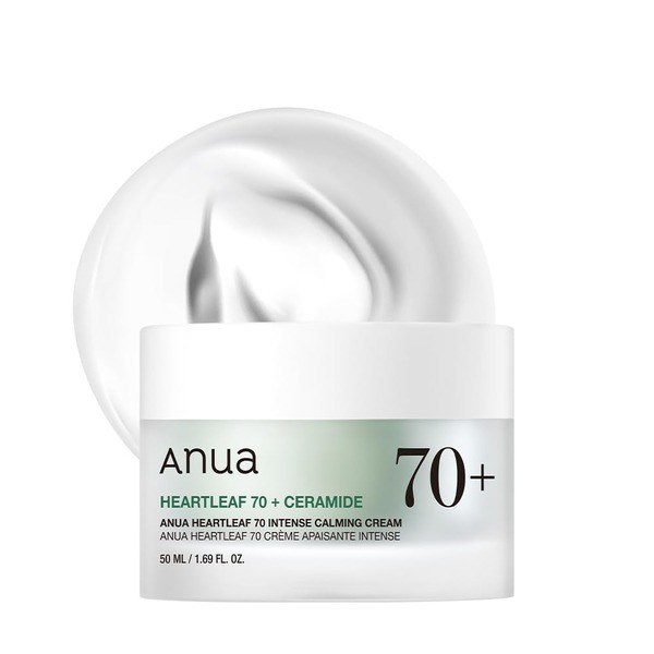 ANUA ANUA Heartleaf 70 Intense Calming Cream with Ceramide - Front View - for Sale in Kenya
