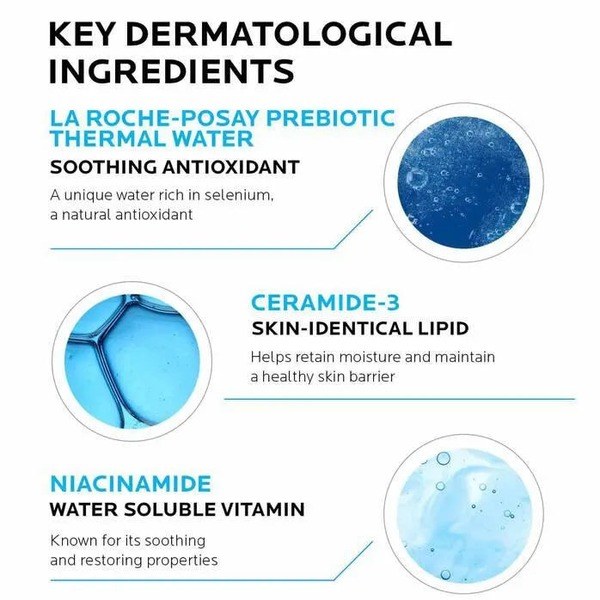 La Roche-Posay La Roche-Posay Toleriane Hydrating Gentle Facial Cleanser - Ingredients View - for Sale in Kenya