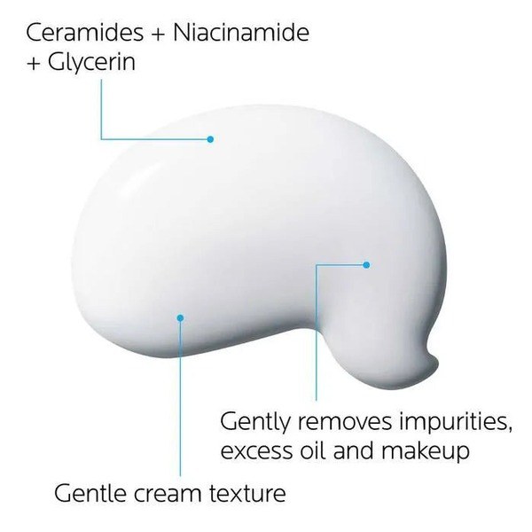 La Roche-Posay La Roche-Posay Toleriane Hydrating Gentle Facial Cleanser - Angle View - for Sale in Kenya