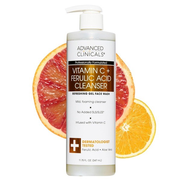 Advanced Clinicals Advanced Clinicals Vitamin C + Ferulic Acid Cleanser - Front View - for Sale in Kenya