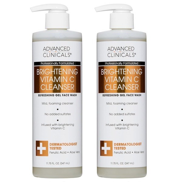 Advanced Clinicals Advanced Clinicals Vitamin C + Ferulic Acid Cleanser - Angle View - for Sale in Kenya