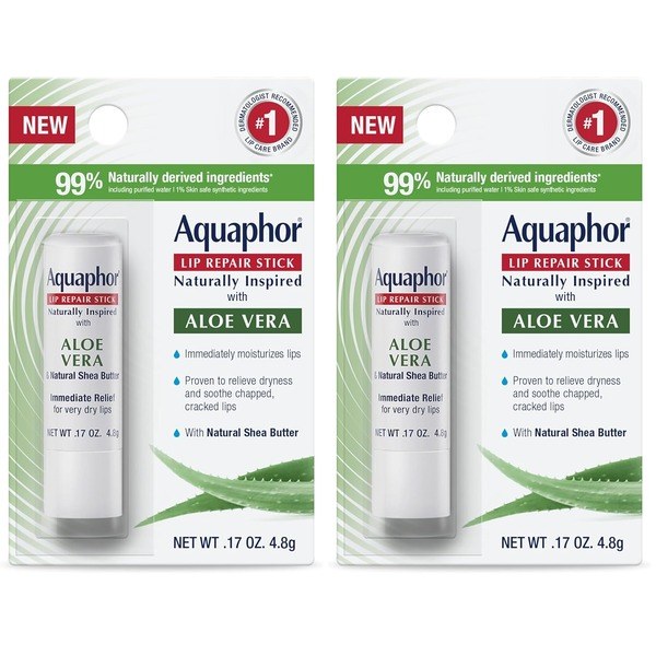 Aquaphor Aquaphor Naturally Inspired Lip Repair Stick with Aloe Vera - Angle View - for Sale in Kenya