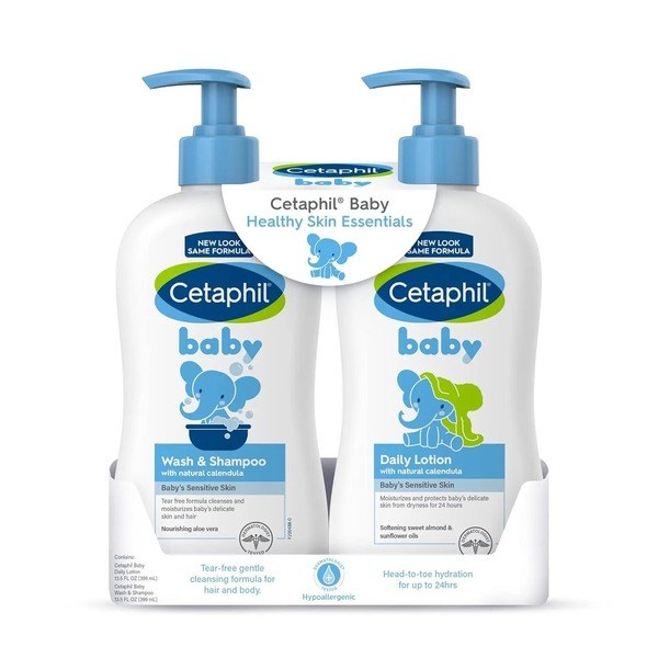Cetaphil Cetaphil Baby Wash & Shampoo Tear Free Head to Toe Kit - Supplement Product Image in Kenya