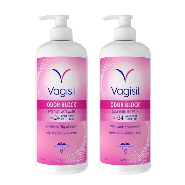 Vagisil Vagisil Feminine Wash Odor Block (Pump Bottle) - Back View - for Sale in Kenya