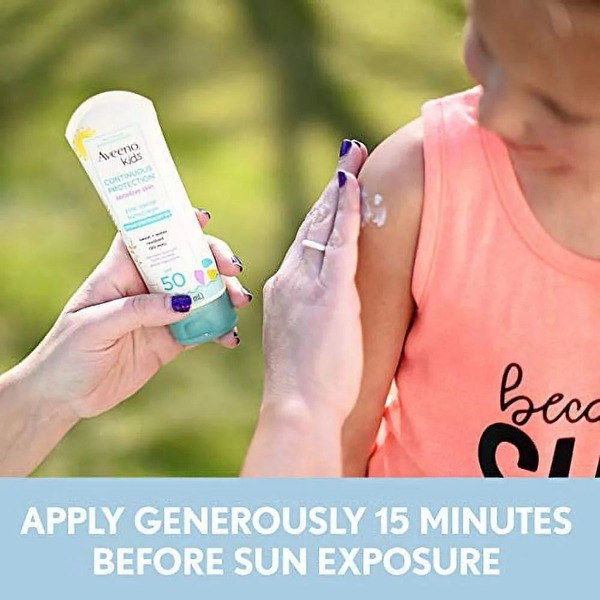 Aveeno Aveeno Kids Zinc Oxide Mineral Sunscreen - Back View - for Sale in Kenya