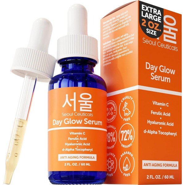 SeoulCeuticals Korean 20% Vitamin C Serum 60 ml - Front View - for Sale in Kenya