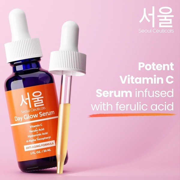 SeoulCeuticals Korean 20% Vitamin C Serum 60 ml - Ingredients View - for Sale in Kenya