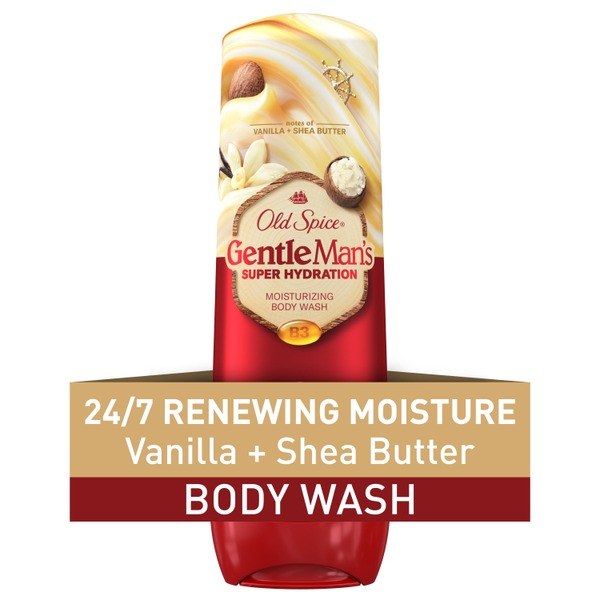 Old Spice Old Spice Gentleman's Blend, Vanilla + Shea Body Wash - Front View - for Sale in Kenya