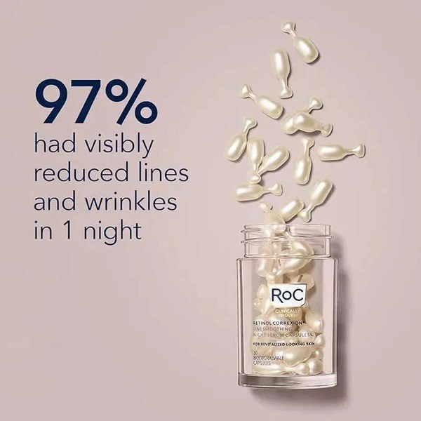 RoC RoC Retinol Correxion Night Serum Capsules - Back View - for Sale in Kenya