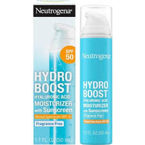 Neutrogena Hydro Boost Hyaluronic Acid Moisturizer SPF 50 - Front View - for Sale in Kenya