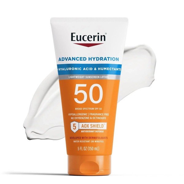 Eucerin Eucerin Advanced Hydration SPF 50 Sunscreen Lotion - Front View - for Sale in Kenya