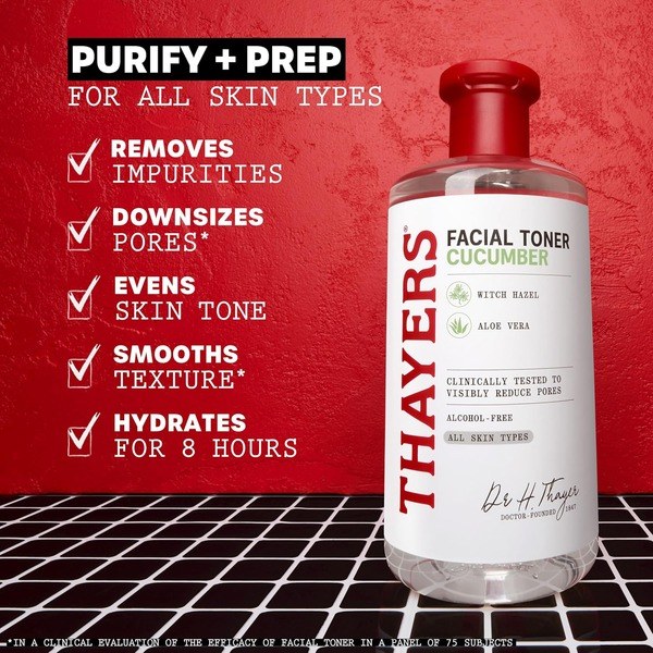 Thayers Thayers cucumber Witch Hazel Alcohol Free Facial Toner - Ingredients View - for Sale in Kenya