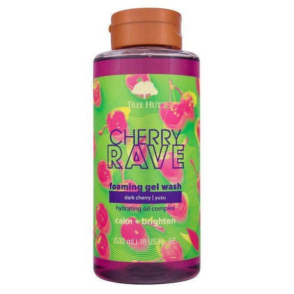 Tree Hut Tree Hut Cherry Rave Foaming Gel Wash - Front View - for Sale in Kenya