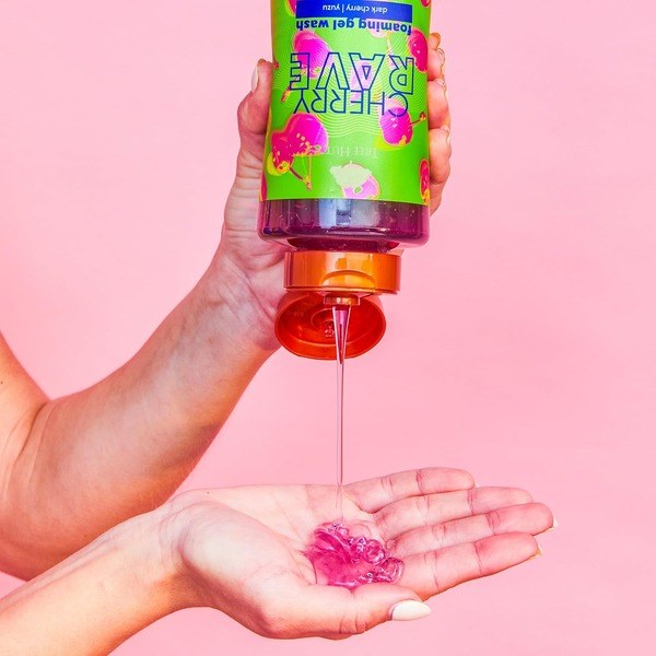 Tree Hut Tree Hut Cherry Rave Foaming Gel Wash - Angle View - for Sale in Kenya