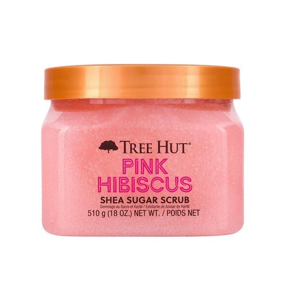 Tree Hut Tree Hut Pink Hibiscus Shea Sugar Scrub - Front View - for Sale in Kenya