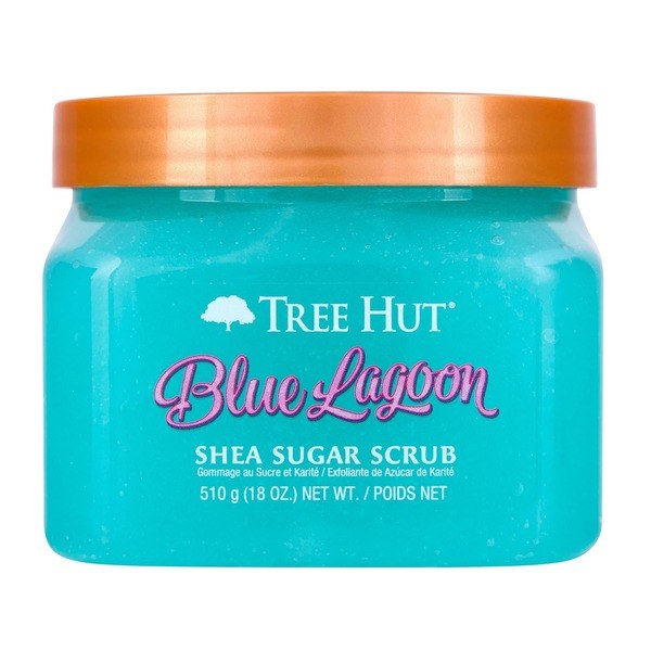 Tree Hut Tree Hut Pink Hibiscus Shea Sugar Scrub - Angle View - for Sale in Kenya