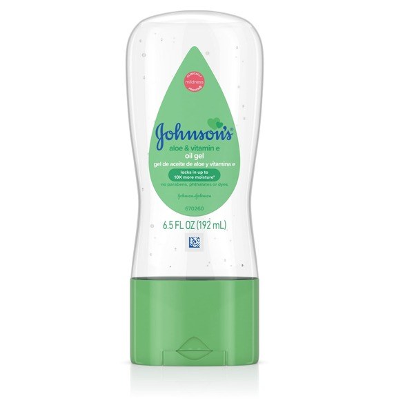 Johnson's Johnson's Baby Oil Gel with Aloe Vera & Vitamin E - Front View - for Sale in Kenya
