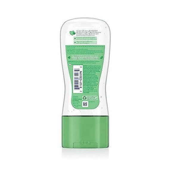 Johnson's Johnson's Baby Oil Gel with Aloe Vera & Vitamin E - Back View - for Sale in Kenya