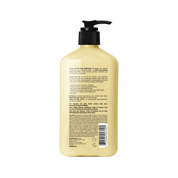 Hempz Hempz Herbal Body Lotion Sweet Pineapple & Honey Melon - Back View - for Sale in Kenya