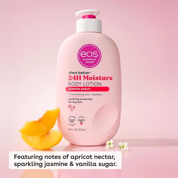 eos EOS Shea Better Body Lotion Jasmine Peach - Back View - for Sale in Kenya