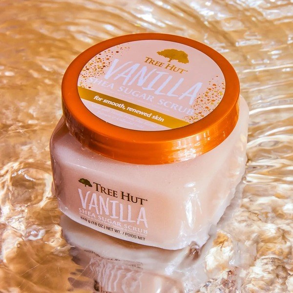 Tree Hut Tree Hut Vanilla Shea Sugar Scrub - Angle View - for Sale in Kenya