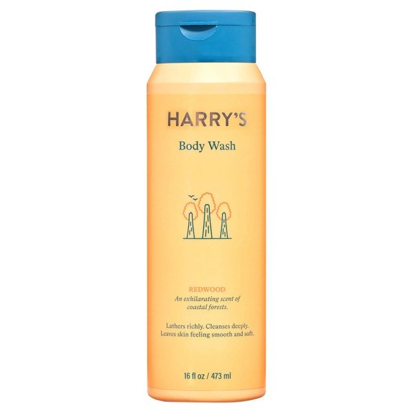 Harry's Harry's Men's Cleansing Body Wash, Redwood Scent, 16 fl oz - Front View - for Sale in Kenya