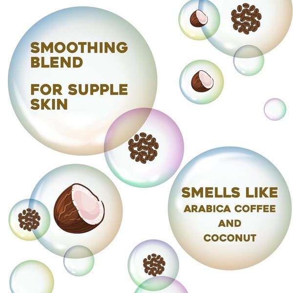 OGX OGX Smoothing + Coconut Coffee Body Cream - Back View - for Sale in Kenya