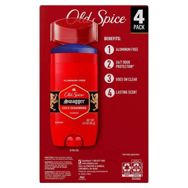 Old Spice Old Spice Swagger Invisible Solid  Deodorant - Back View - for Sale in Kenya