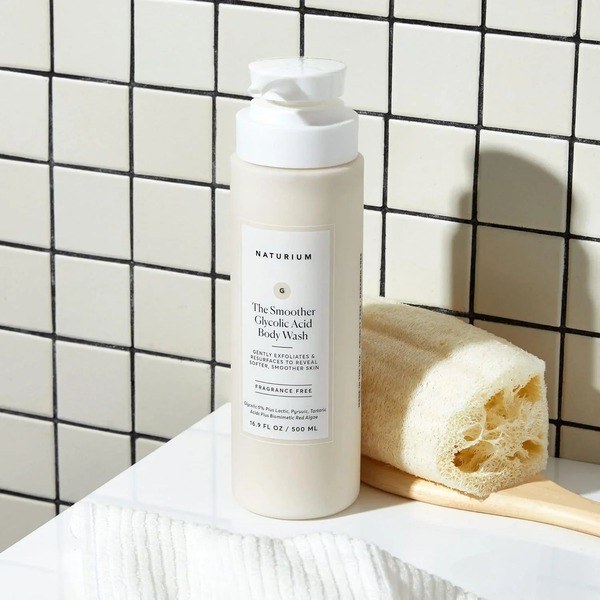 Naturium Naturium The Smoother Glycolic Acid Exfoliating Body Wash - Ingredients View - for Sale in Kenya