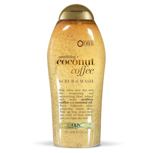 OGX OGX Smoothing + Coconut Coffee Exfoliating Body Scrub - Front View - for Sale in Kenya