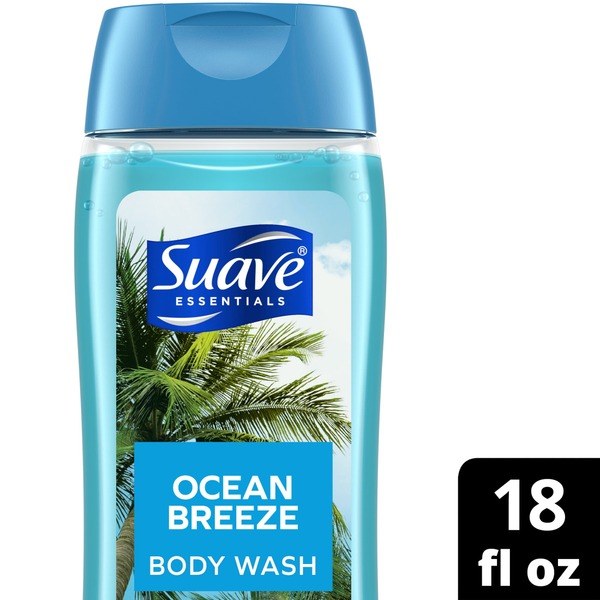 Suave Suave Essentials Body Wash Ocean Breeze 18 oz - Back View - for Sale in Kenya