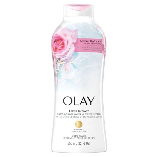 Olay Olay Rose Water Body Wash (700ML) - Front View - for Sale in Kenya