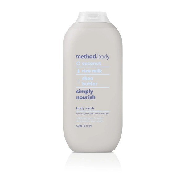 Method Method Body Wash Simply Nourish - Front View - for Sale in Kenya