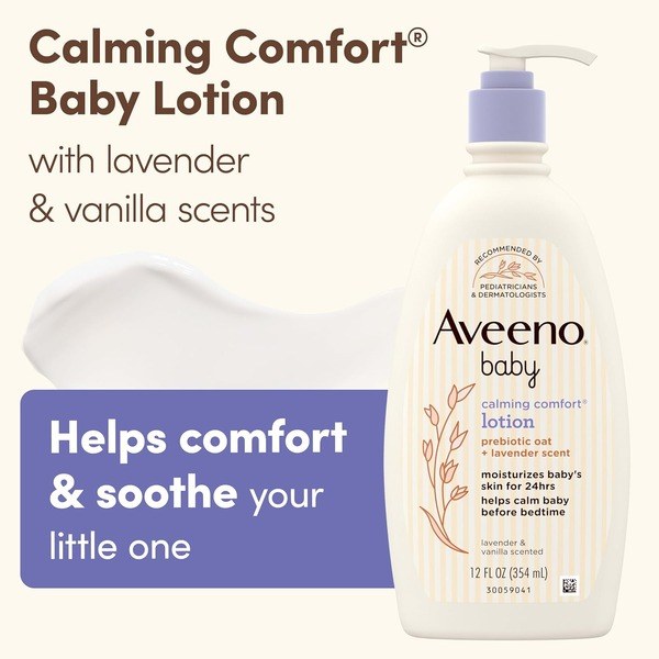 Aveeno Baby Aveeno Baby Calming Comfort Body Lotion 354MLS - Ingredients View - for Sale in Kenya