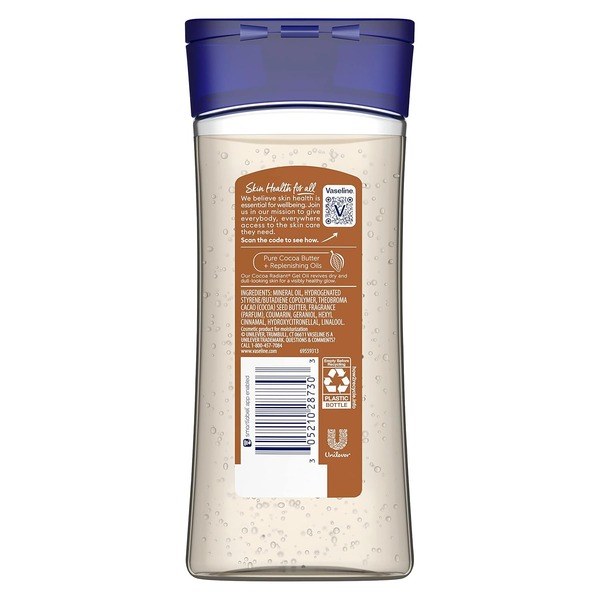 vaseline Vaseline Intensive Care Body Gel Oil - Ingredients View - for Sale in Kenya