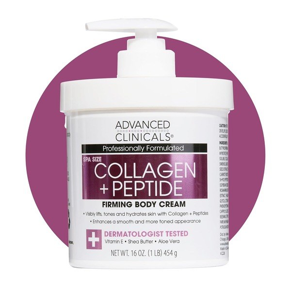 Advanced Clinicals Advanced Clinicals Collagen Peptides Body Lotion & Face Moisturizer - Supplement Product Image in Kenya