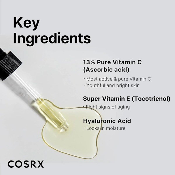 COSRX COSRX Pure Vitamin C 13% Serum with Vitamin E & Hyaluronic Acid - Angle View - for Sale in Kenya