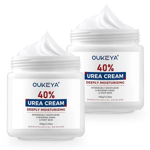 Oukeya Urea Cream 40 Percent, Urea Foot & Hand Cream for Dry Cracked - Back View - for Sale in Kenya