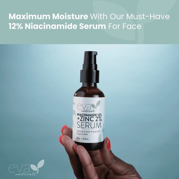 Eva Naturals Eva Naturals 12% Niacinamide 2% Zinc Serum for Face - Ingredients View - for Sale in Kenya