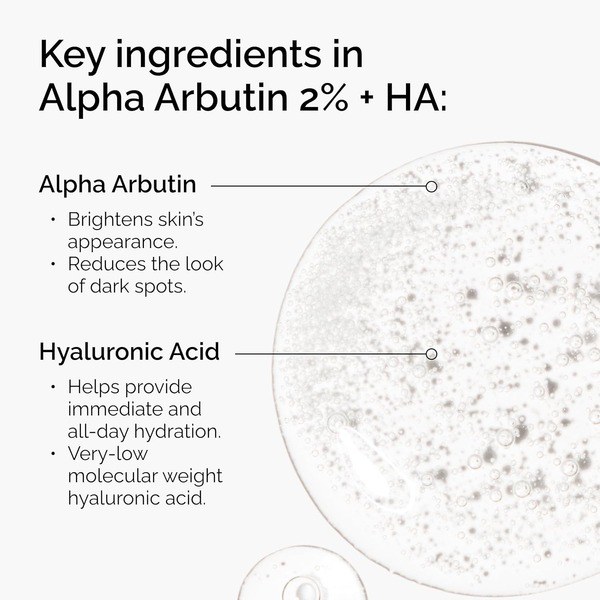 The Ordinary Ordinary Alpha Arbutin 2% + HA 30mls - Back View - for Sale in Kenya